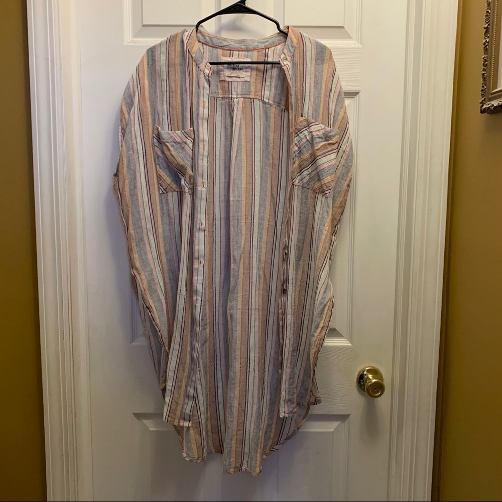 Anthropologie Holding Horses Striped Tunic